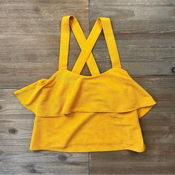 Madewell Tiered Tank in Tungsten Glow - Picture 2 of 7